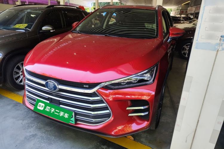 Used BYD Tang New Energy 2020 DM 2.0T Dual-Engine All-Wheel Drive Prestige 7-Seater China VI Standard