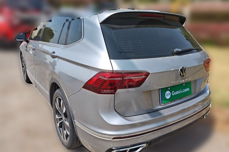 Used Volkswagen Tiguan L 2022 330TSI Automatic Two-Wheel Drive R-Line Enhanced Edition Rear Left 45 Deg