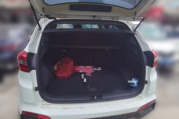 Used Hyundai ix25 2015 1.6L Automatic Two-Wheel-Drive Deluxe DLX Model Trunk