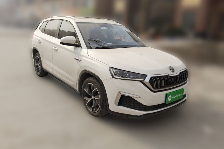 Used Skoda Kamiq 2020 Facelifted GT 1.5L Automatic Flagship Version China VI Standard Front Right 45 Deg