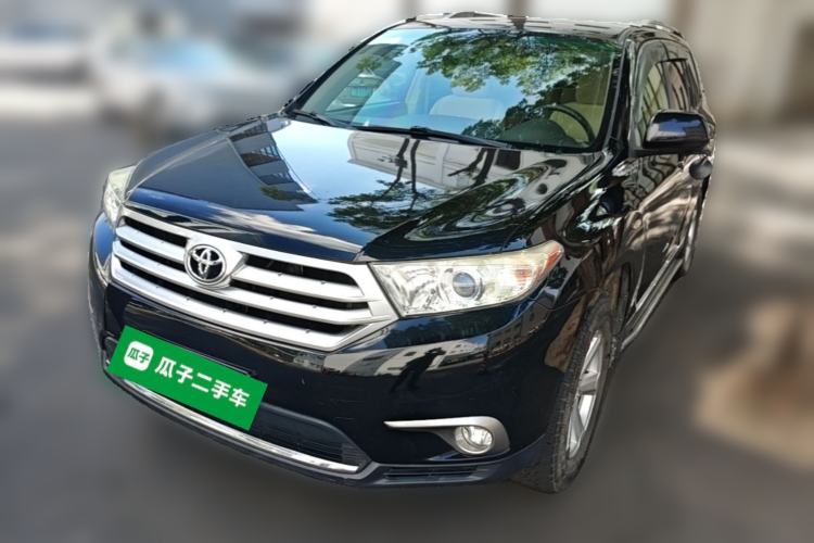 Used Toyota Highlander 2012 2.7L Two-Wheel Drive 7-Seater Elite Edition Guazi used car, China used car export, Used car for sale, Used cars, Cheapest cars for sale