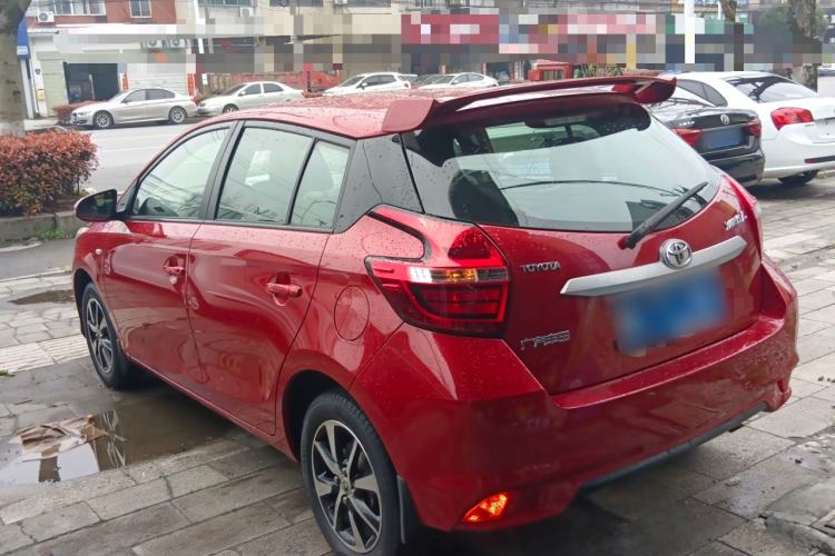 Used Toyota YARiS L Zhi Xuan 2016 Revised 1.5E CVT Charming Edition Rear Left 45 Deg