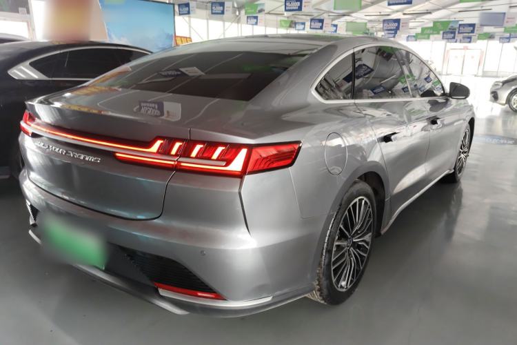 Used BYD Han 2020 EV Long-Range Luxury Model Rear Right 45 Deg