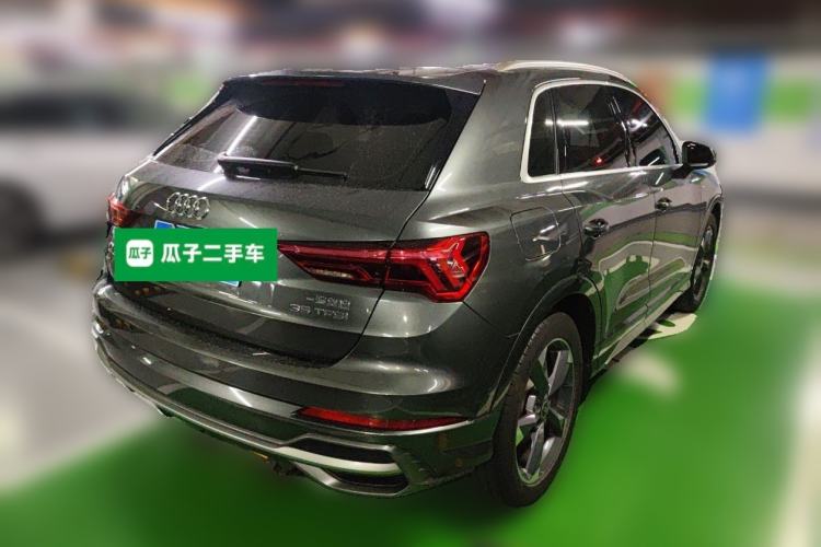 Used Audi Q3 2021 35 TFSI Fashion Dynamic Model Rear Right 45 Deg