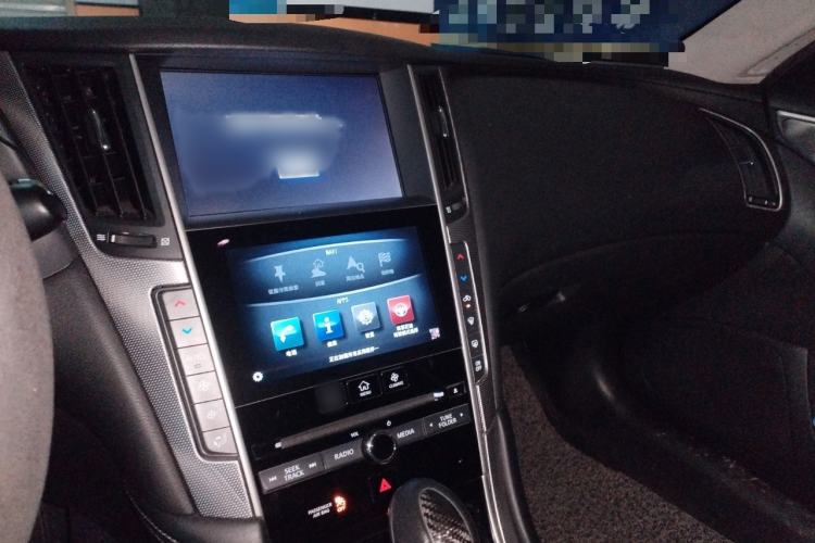 Used Infiniti Q50L 2015 2.0T Enjoyment Edition Audio And AC Panel