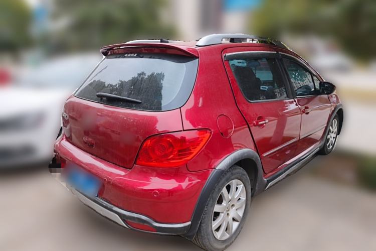 Used Peugeot 307 2013 1.6L Manual CROSS Rear Right 45 Deg