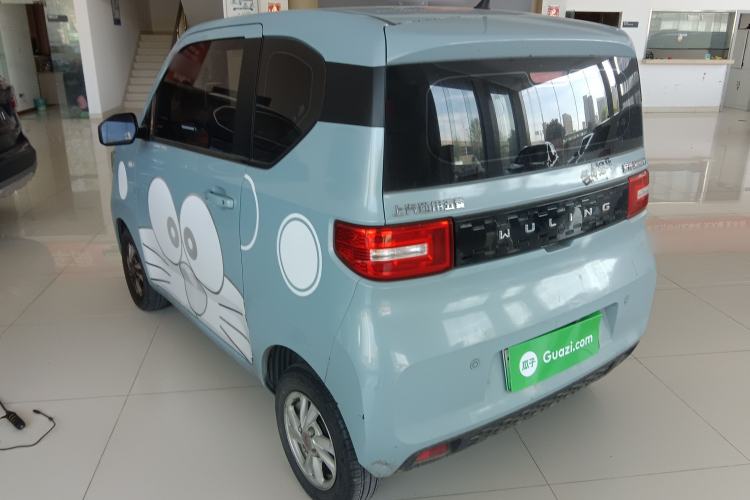 Used Wuling Hongguang MINIEV 2020 Enjoyment Model Lithium Iron Phosphate Rear Left 45 Deg