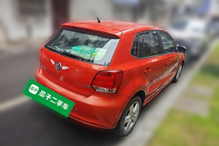 Used Volkswagen Polo 2013 1.6L Automatic Comfort Edition Rear Right 45 Deg