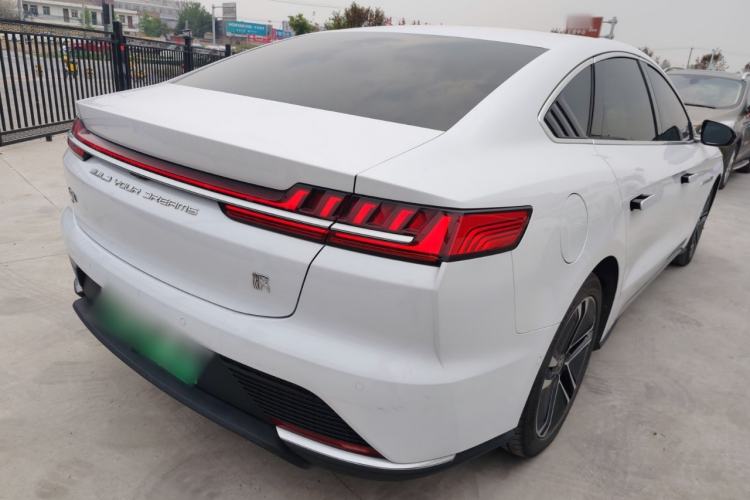 Used BYD Han 2020 EV Long-Range Deluxe Model Rear Right 45 Deg