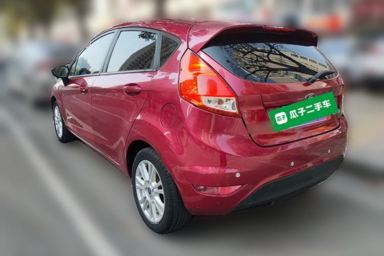 Used Ford Fiesta 2013 Hatchback 1.5L Automatic Fashion Edition Rear Left 45 Deg