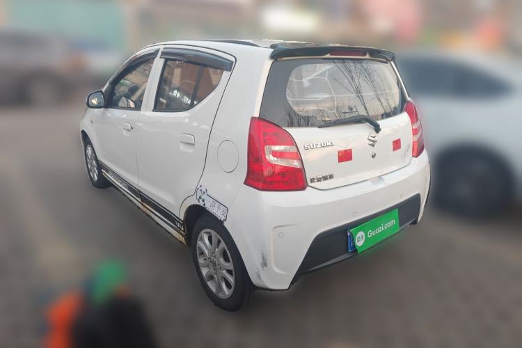 Used Suzuki Alto 2013 1.0L Automatic Luxury Model Rear Left 45 Deg