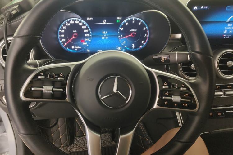 Used Mercedes-Benz GLC Coupe 2021 GLC 300 4MATIC Coupe SUV Steering Wheel