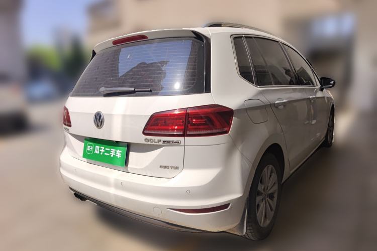 Used Volkswagen Golf Sportsvan 2016 230TSI Automatic Trend Edition Rear Right 45 Deg