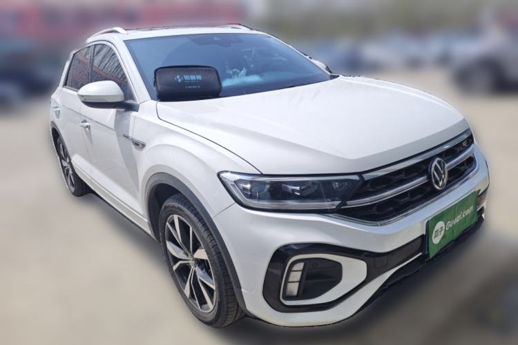 Used Volkswagen T-ROC 2023 300TSI DSG Two-Wheel-Drive Chen Guang Edition Front Right 45 Deg