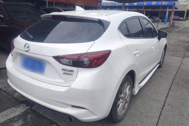 Used Mazda 3 Axela 2017 Hatchback 1.5L Manual Comfort Edition China V Rear Right 45 Deg