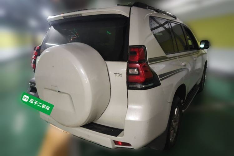 Used Toyota Prado 2018 3.5L Automatic TX-L NAVI with Rear-Mounted Spare Tire Rear Right 45 Deg