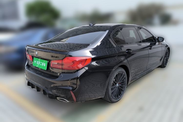 Used BMW 5 Series 2020 530Li Leading Model M Sport Package Rear Right 45 Deg