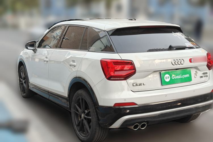Used Audi Q2L 2021 35 TFSI Fashion Dynamic Model Rear Left 45 Deg