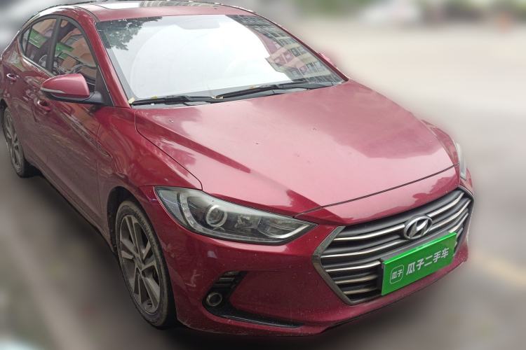 Used Hyundai Elantra (6th Generation / Lingdong) 2016 1.6L Automatic ZhiXuan – Elite Version Front Right 45 Deg
