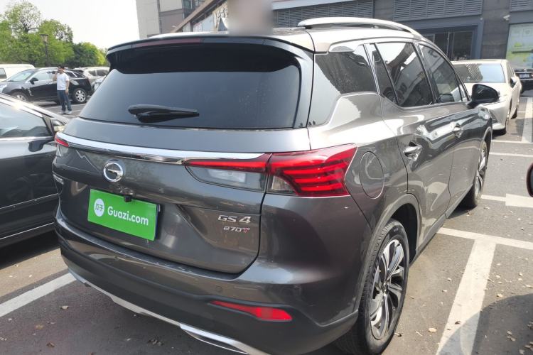 Used GAC Trumpchi GS4 2020 270T Automatic Smart Connectivity Edition Rear Right 45 Deg