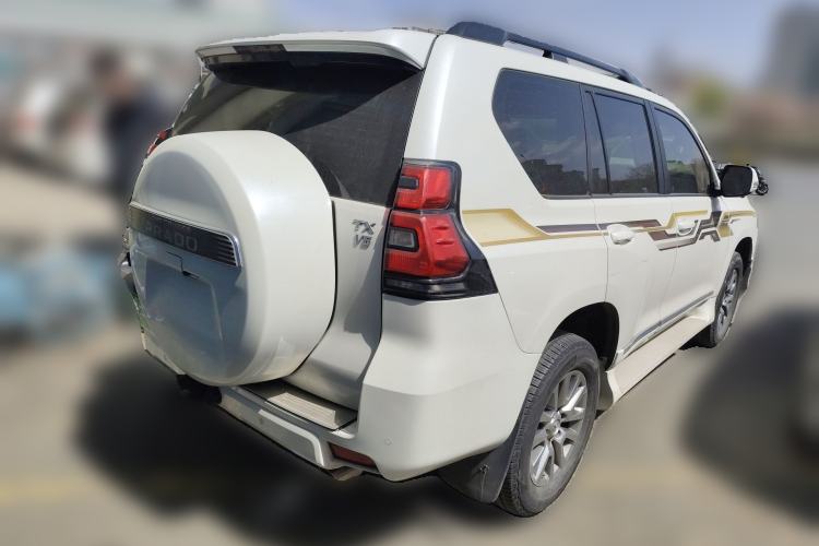 Used Toyota Prado 2018 3.5L Automatic TX-L with Rear-Mounted Spare Tire