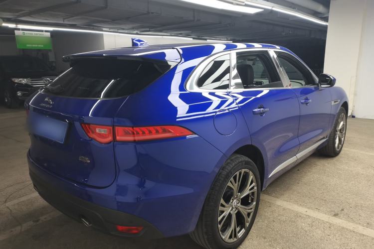 Used Jaguar F-PACE 2019 2.0T Four-Wheel Drive Urban Luxury Edition Rear Right 45 Deg