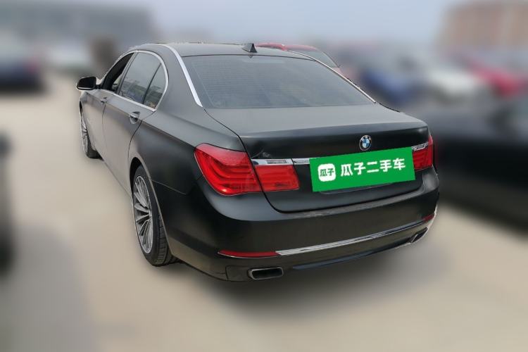 Used BMW 7 Series 2011 730Li Elegant Model Rear Left 45 Deg