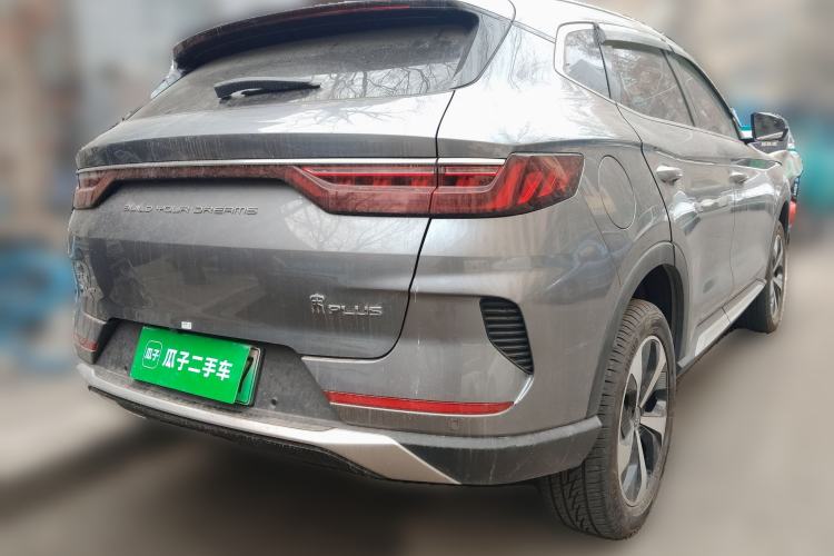 Used BYD Song PLUS New Energy 2021 DM-i 100KM Four-Wheel Drive Flagship PLUS Rear Right 45 Deg