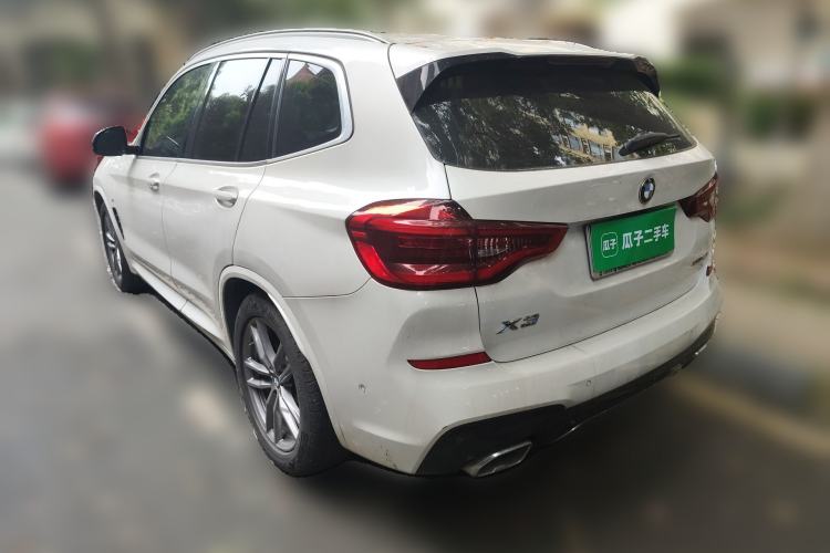 Used BMW X3 2020 xDrive28i M Sport Package Rear Left 45 Deg
