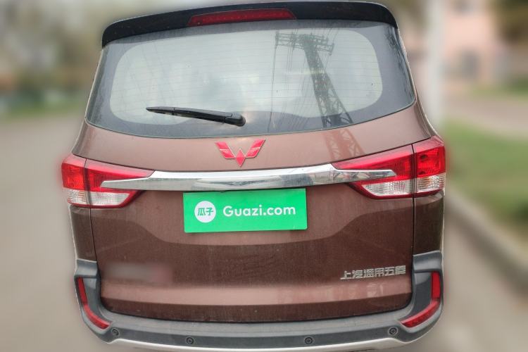 Used Wuling Hongguang 2016 1.5L S1 Deluxe Model China V-standard Rear