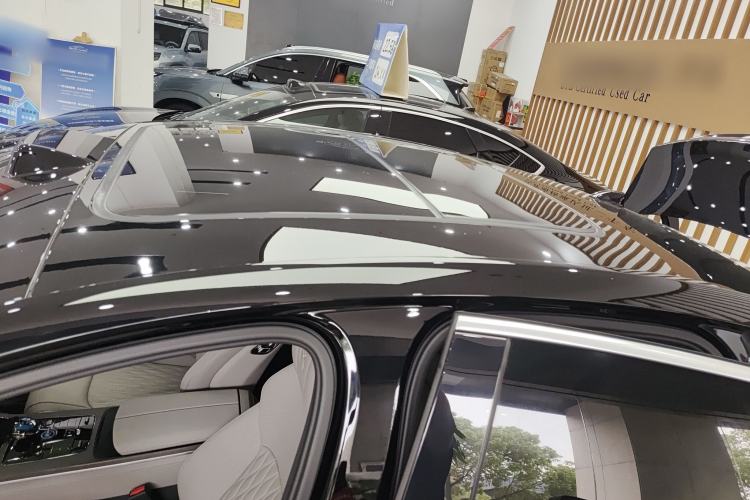 Used BYD Han 2025 DM-i Intelligent Driving Edition 125KM LiDAR Flagship Model Roof