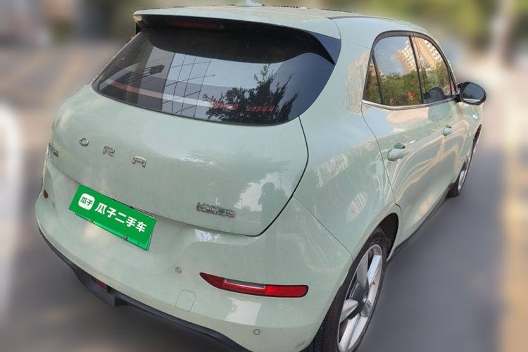 Used ORA Good Cat 2023 401 km Standard Range Luxury Version Lithium Iron Phosphate Rear Right 45 Deg