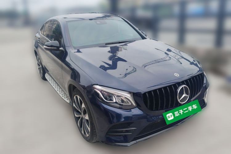 Used Mercedes-Benz GLC Coupe 2018 GLC 260 4MATIC Coupe SUV Front Right 45 Deg