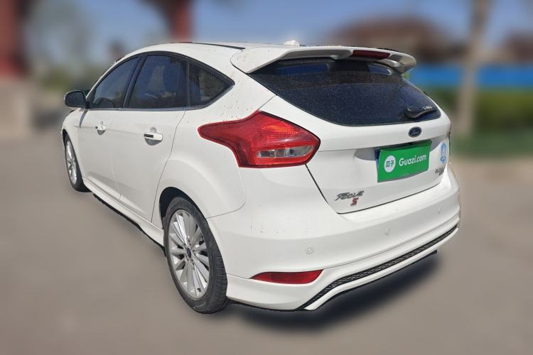 Used Ford Focus 2017 Hatchback EcoBoost 180 Automatic Elite Model Rear Left 45 Deg