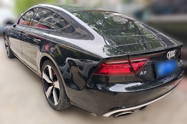 Used Audi A7 2012 2.8FSI quattro Ambition model Rear Left 45 Deg