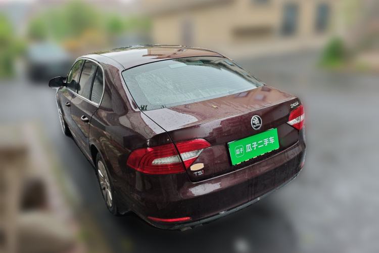 Used Skoda Superb 2013 1.4TSI DSG Sport Edition Rear Left 45 Deg