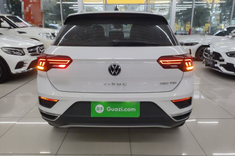 Used Volkswagen T-ROC 2021 280TSI DSG Two-Wheel Drive Comfort Connect Edition
