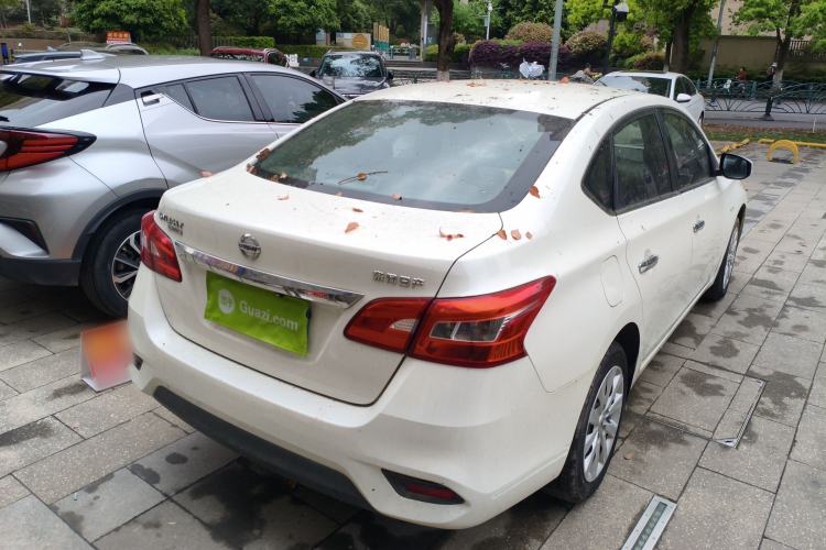 Used Nissan Sylphy 2021 Classic 1.6XE CVT Comfort Edition Rear Right 45 Deg