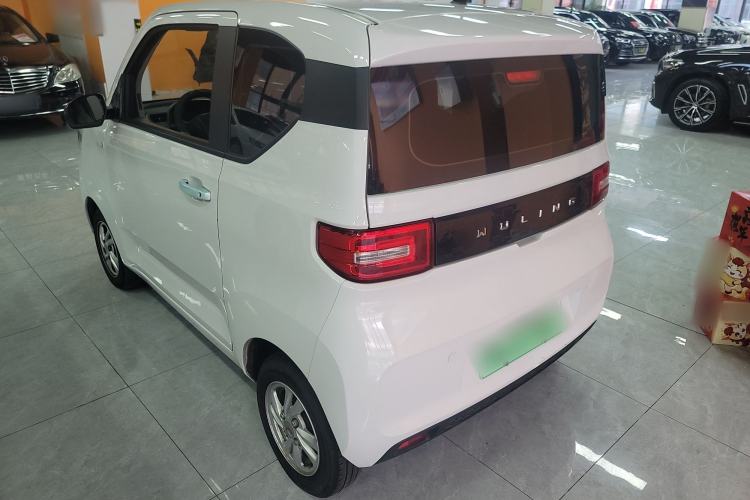 Used Wuling Hongguang MINIEV 2020 Enjoyment Model Lithium Iron Phosphate Rear Left 45 Deg