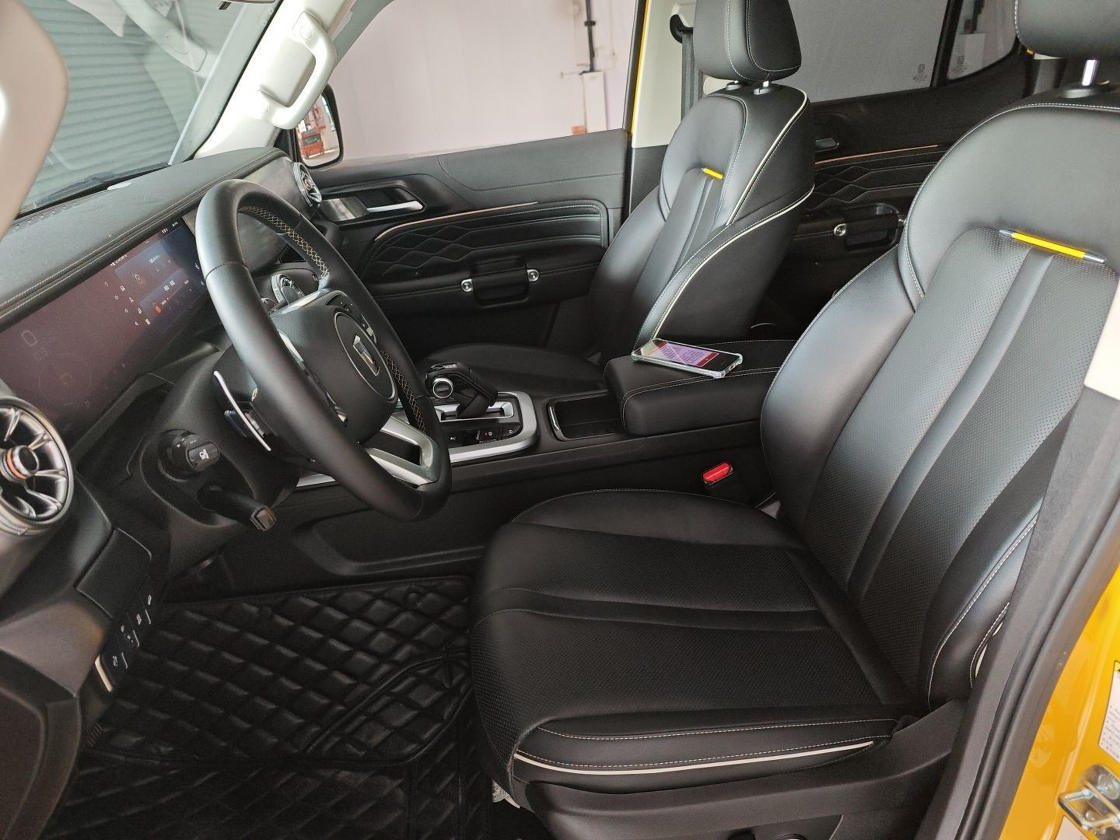 Avant de la voiture