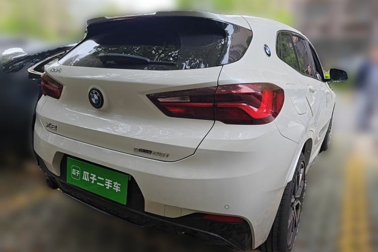 Used BMW X2 2021 Restyled sDrive25i Midnight Edition Rear Right 45 Deg