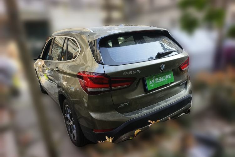 Used BMW X1 2021 Restyled sDrive25Li Leading Edition Rear Left 45 Deg