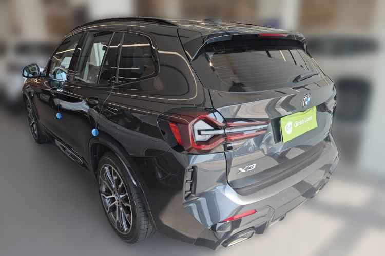 Used BMW X3 2022 xDrive30i Luxury Model M Night Sky Package Rear Left 45 Deg