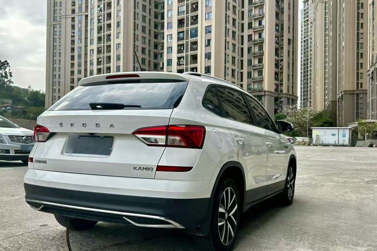 Used Skoda Kamiq 2018 1.5L Manual Comfort Edition China VI Standard Rear Right 45 Deg
