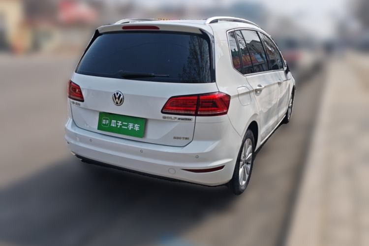 Used Volkswagen Golf Sportsvan 2016 230TSI Automatic Trend Edition Rear Right 45 Deg