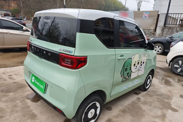 Used Wuling Hongguang MINIEV 2022 Macaron Fashion Model Lithium Iron Phosphate Rear Right 45 Deg