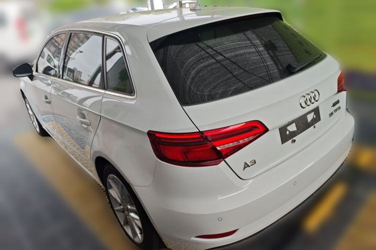 Used Audi A3 2018 30th Anniversary Edition Sportback 35 TFSI Ambition Model Rear Left 45 Deg