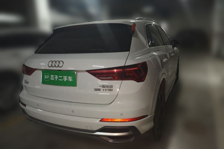 Used Audi Q3 2021 35 TFSI Fashion Dynamic Model Rear Right 45 Deg