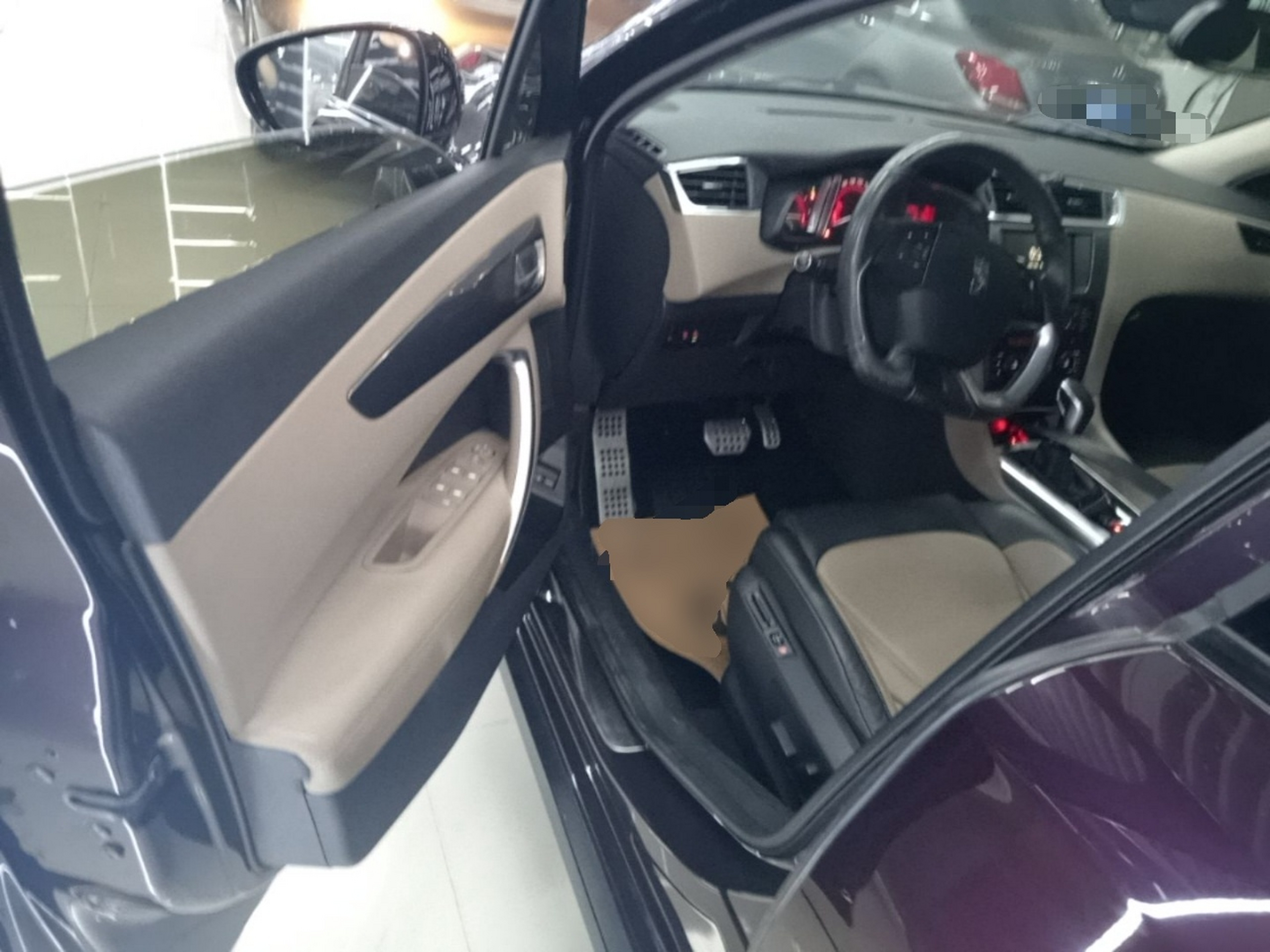Avant de la voiture