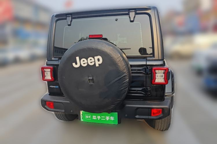 Used Jeep Wrangler New Energy 2021 Four-Door 2.0T 4xe Sahara Rear